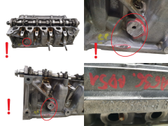 Hlava valcov 110421615R--B 110413019R 1.5dci Renault Nissan S2