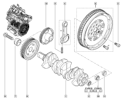 Tesnenie, tesnenie Originál Renault Nissan 1.6-2.0 1232200Q0A