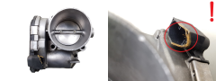 Ventil teleskopu škrtiacej klapky Alfa Romeo Iveco Opel 0280750073 Bosch 2525