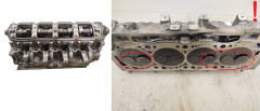 Hlava valcov Renault 1.9 DCI F9Q732 4954 7701474073