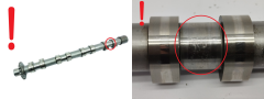 Vačkový Hriadeľ 9644216280 0801AC 2.0 HDI 16v Citroen Peugeot 1424