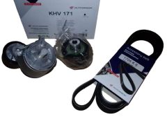 Pohonový remeň Komplet Urobte Citroen Peugeot KHV171 1613844480 Hutchinson