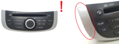 Rádio Cd Mp3 Prehrávač Mitsubishi Grandis 8701A117 DY-1ME8U4-T 34U200