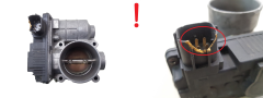 Ventil teleskopu škrtiacej klapky Nissan Almera RME50-02 SERA576-01 1.8 16V Hitachi 1311