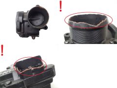 Ventil teleskopu škrtiacej klapky Peugeot 207 V757438080-01 A2C53252163 1.6 THP
