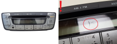 Rádio prehrávač CD C1 107 Aygo 86120-0H010 CQ-MS0570LC W53811 1086
