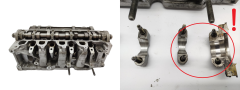 Hlava valcov 110428257R 110413019R 1.5 dCi Renault Mercedes