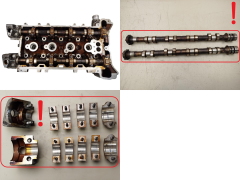 Hlava valcov Alfa Romeo 55185881 2.2 JTS 939A6000 4