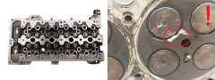 Hlava valcov Fiat Opel 55206388 1.3 JTD CDTI 3