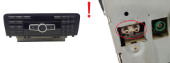 Rádio prehrávač CD Navi Mercedes-Benz A A2469006810 A2469010802 A1669022605
