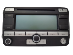 Rádio Cd Mp3 Prehrávač Navi Volkswagen 1K0035191D 7612002044 Blaupunkt 1316