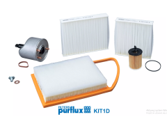 Súbor filtrov Urobte Citroen Peugeot KIT1D 1109AY 1109.AY Purflux