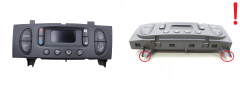 Ovládacia Jednotka Kúrenia AC Renault Scenic 1 7700435401 69470002 Valeo 3