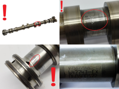 Vačkový Hriadeľ V758775480 1.6 VTI Citroen Peugeot Mini