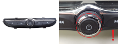 Ovládací Panel Radio Opel Astra K 42342525 555343750 LC7S