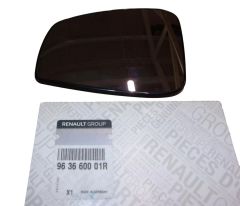 Sklo zrkadla Ľavé Originál 963660001R Renault