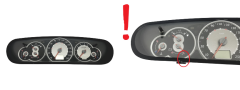 Tachometer Citroen C5 Lift 9655608780 54749