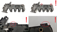 Sacie potrubie 9684941780 0361N3 1.6 HDI 16v TDCi Ford PSA Volvo S6