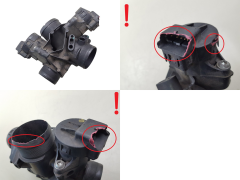Ventil teleskopu škrtiacej klapky Peugeot 407 9655971780 1.6 HDI Delphi 3147