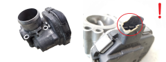 Ventil teleskopu škrtiacej klapky Citroen Peugeot 9673534480 1.6 HDI Delphi 2660