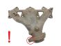 Výfukové potrubie 8200725575 8200191350 6001548025 1.4 1.6 Dacia Renault