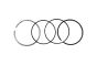 Piestne krúžky Urobte BMW 11257610297 B10370 Borsehung