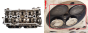 Hlava valcov Toyota 2.0 16V VVT-i 1AZ-FE 2