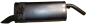 Tlmič výfuku Nový Originál 9818337780 Citroen Peugeot