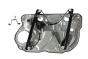 Mechanizmus Okien 6Q4837461J 88370139902 VW Polo DPA