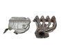 Výfukové potrubie 8200586673 8200486291 8200487350 1.6 Renault
