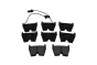 Brzdové doštičky Predný Urobte VW Audi Phaeton 3D0698151A 66981691301 Vika