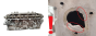 Hlava valcov 7760 F2 7701473181 1.5 DCI Renault Nissan S79