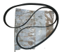 Remeň Alternátora Originál Citroen Peugeot 206 C3 6PK1705 5750VQ