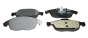 Brzdové doštičky Predný Originál Citroen Peugeot 308 408 1647862480