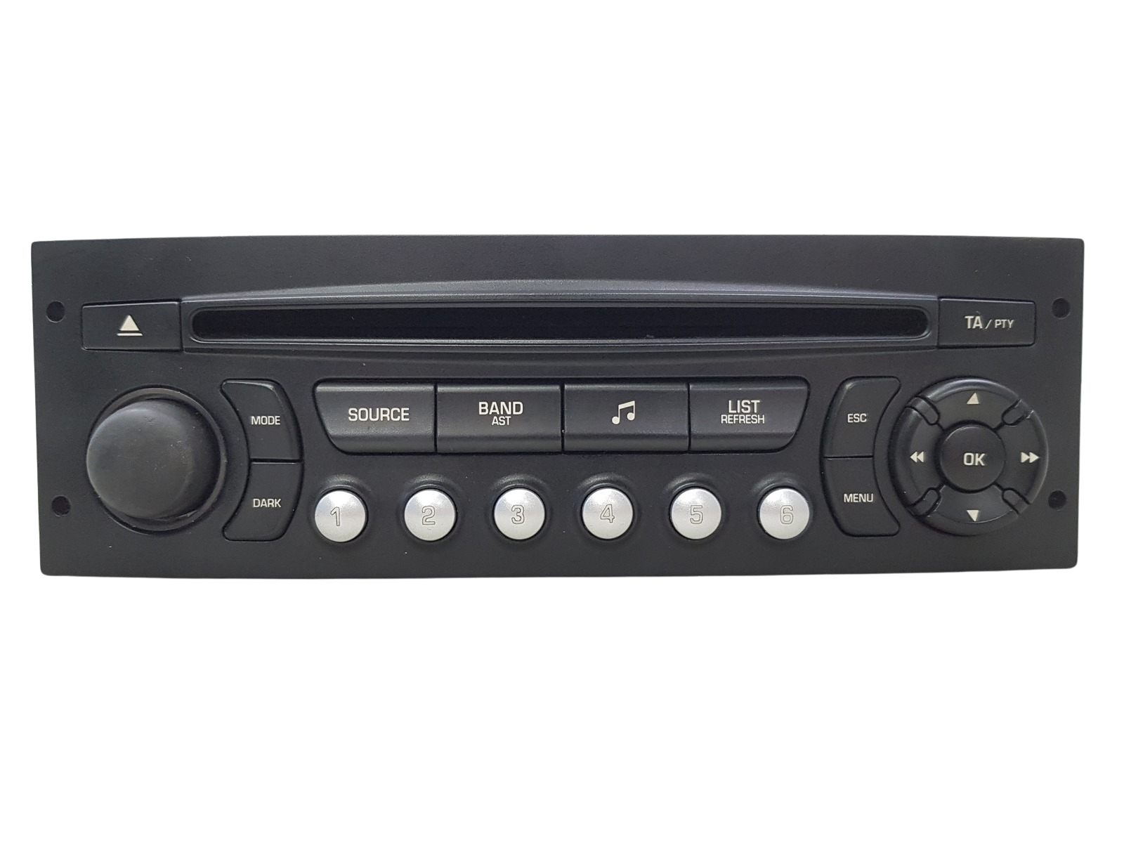 Rádio prehrávač CD Peugeot 207 96613826XT PSARCD411-51 Siemens 1083 main product photo