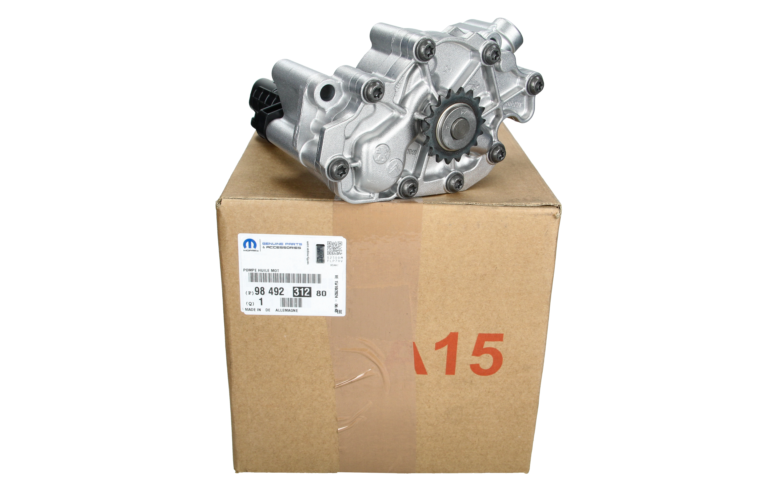 Olejové Čerpadlo Nový Originál 9849231280 Citroen Peugeot main product photo