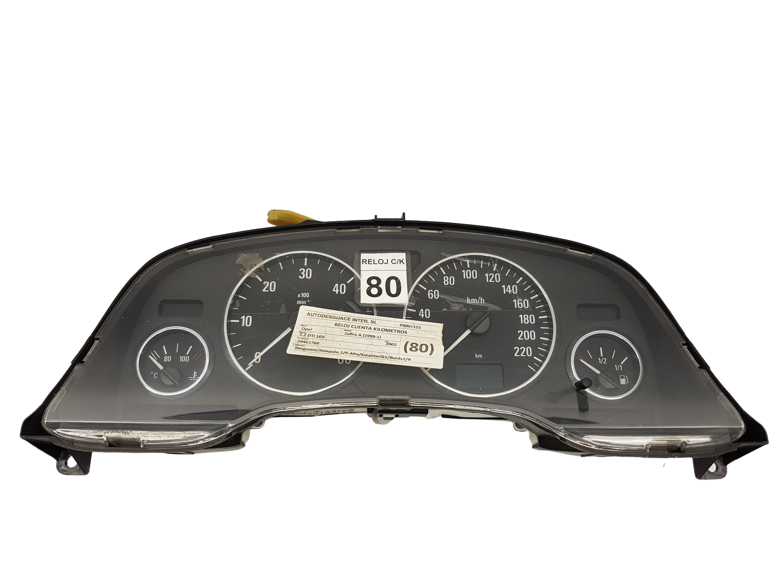 Otáčkomer Opel Zafira A 24461768JU 110080209002 26677 main product photo
