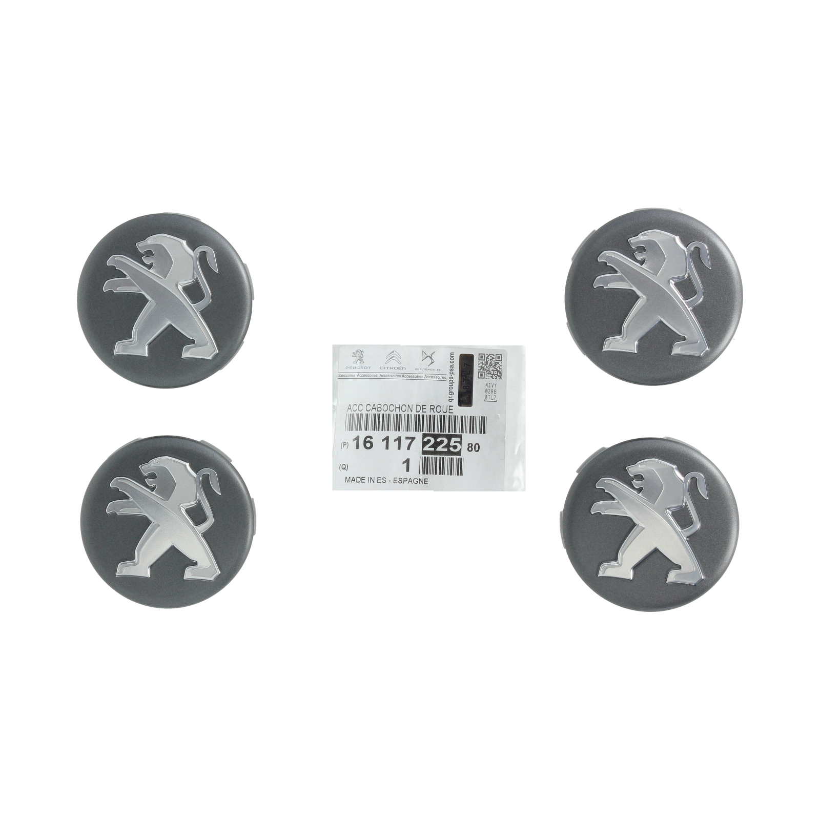 Kryt stredovej matice Komplet Originál 1611722580 Peugeot main product photo