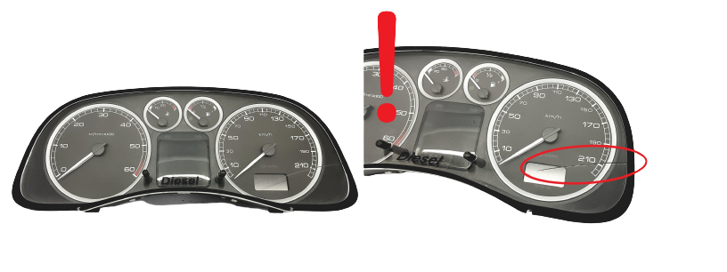 Tachometer Peugeot 307 9651299680 C 00 48089 main product photo