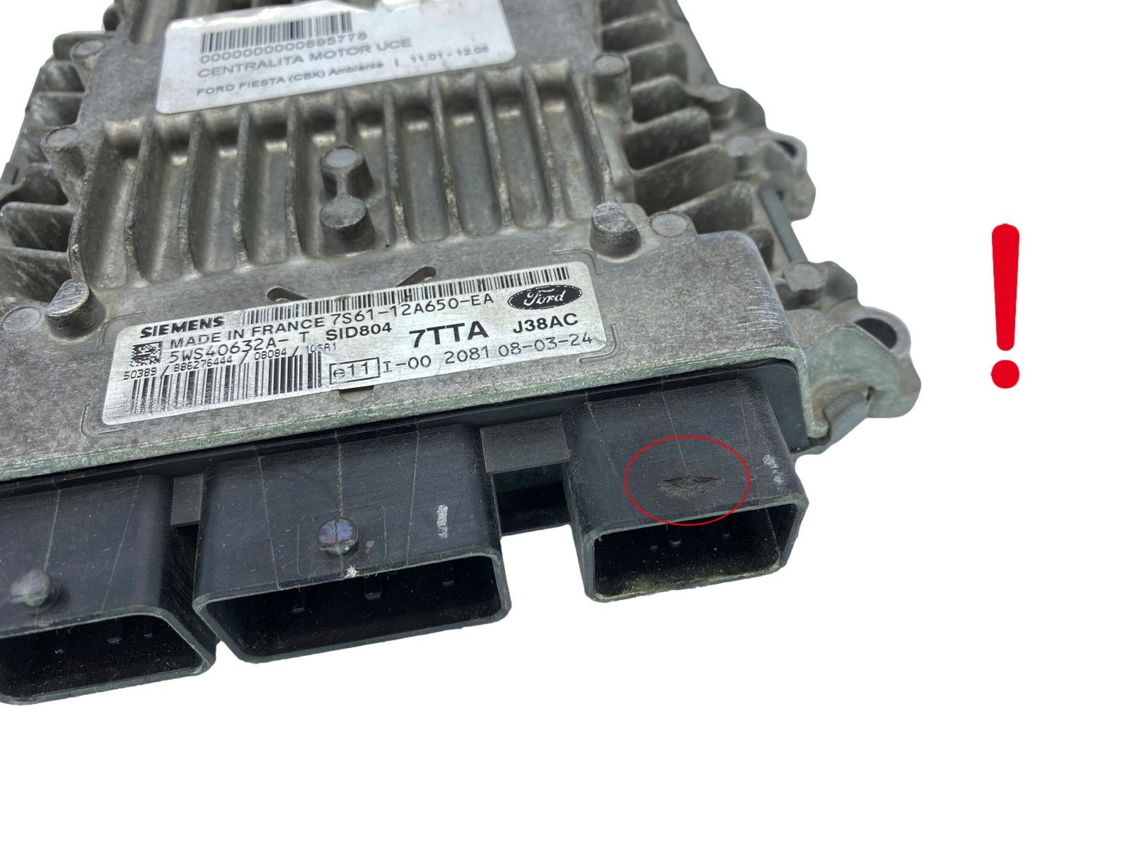 Riadiaca Jednotka 7S61-12A650-EA 5WS40632A-T SID 804 Ford Siemens 64036 main product photo