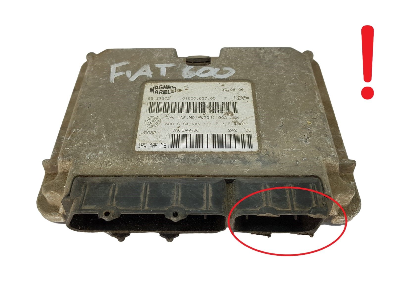 Riadiaca Jednotka IAW 4AF.M9 55187372 61600.627.05 Fiat Magneti Marelli 15404 main product photo