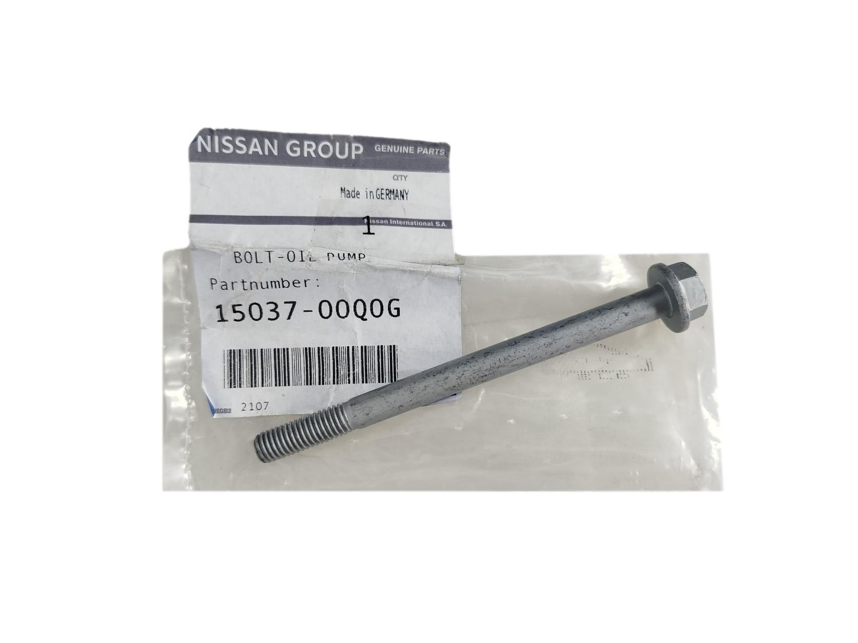 Skrutka Nový Originál 1503700Q0G 7703102107 Renault Dacia Nissan main product photo