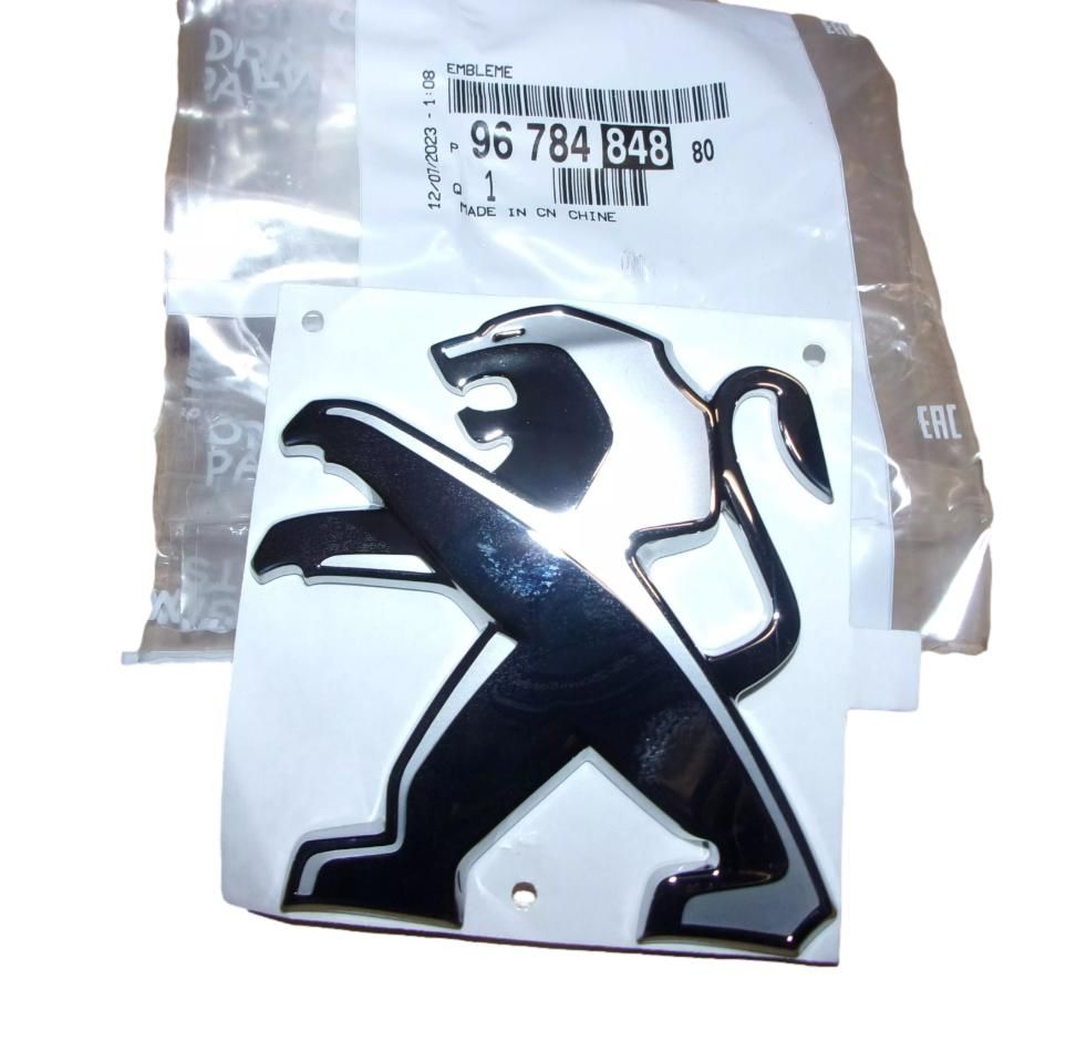 Emblém Predný Nový Originál 9678484880 Peugeot main product photo