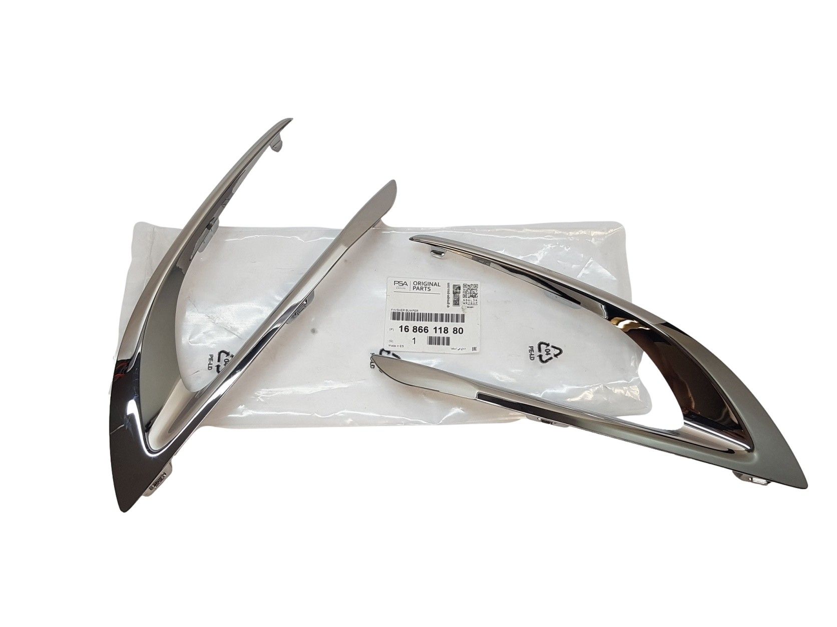 Lišta Nárazníka Peugeot 1686611880 Originál main product photo