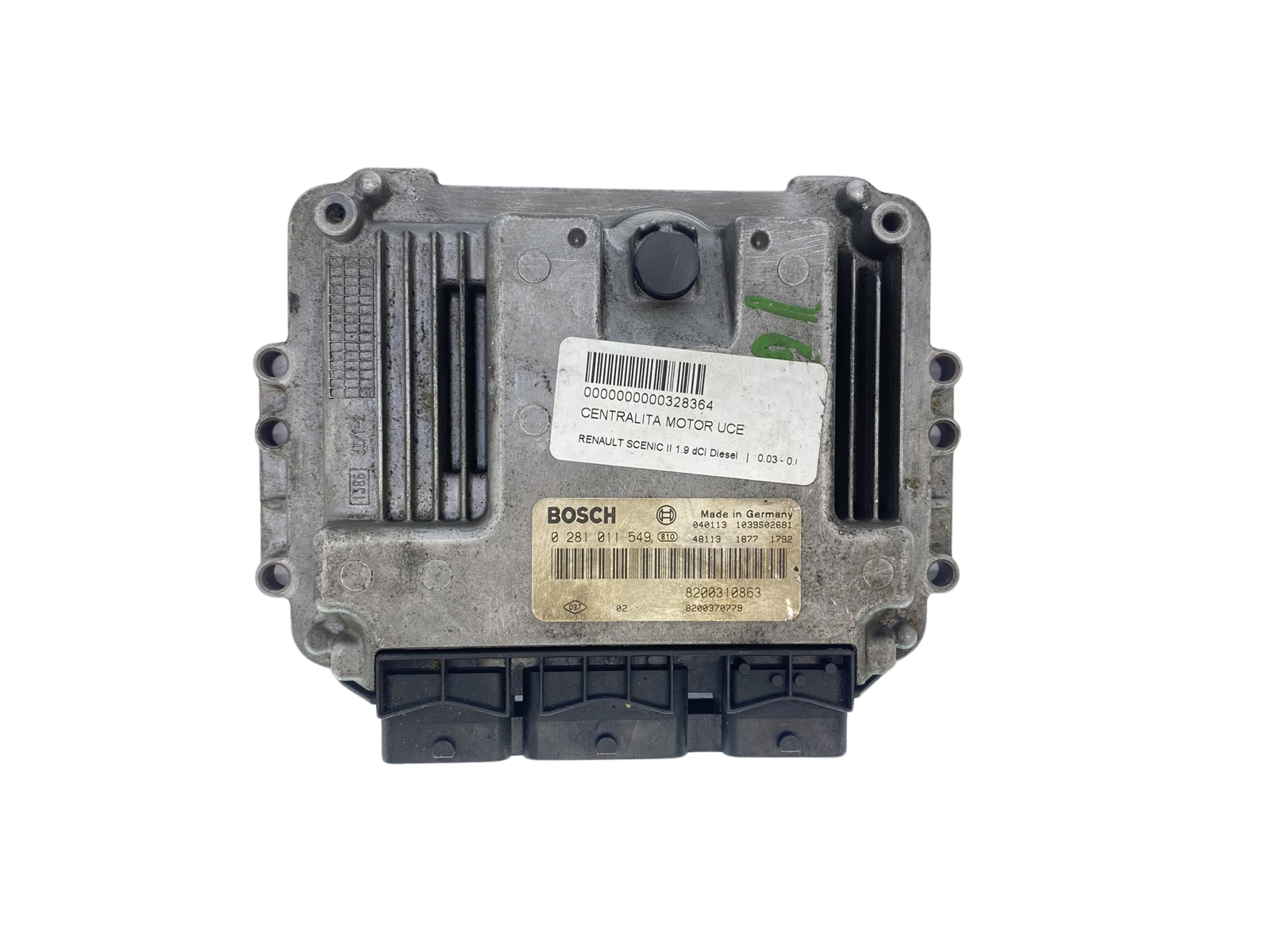 Riadiaca Jednotka 0281011549 8200310863 8200370779 Renault Bosch 62377 main product photo