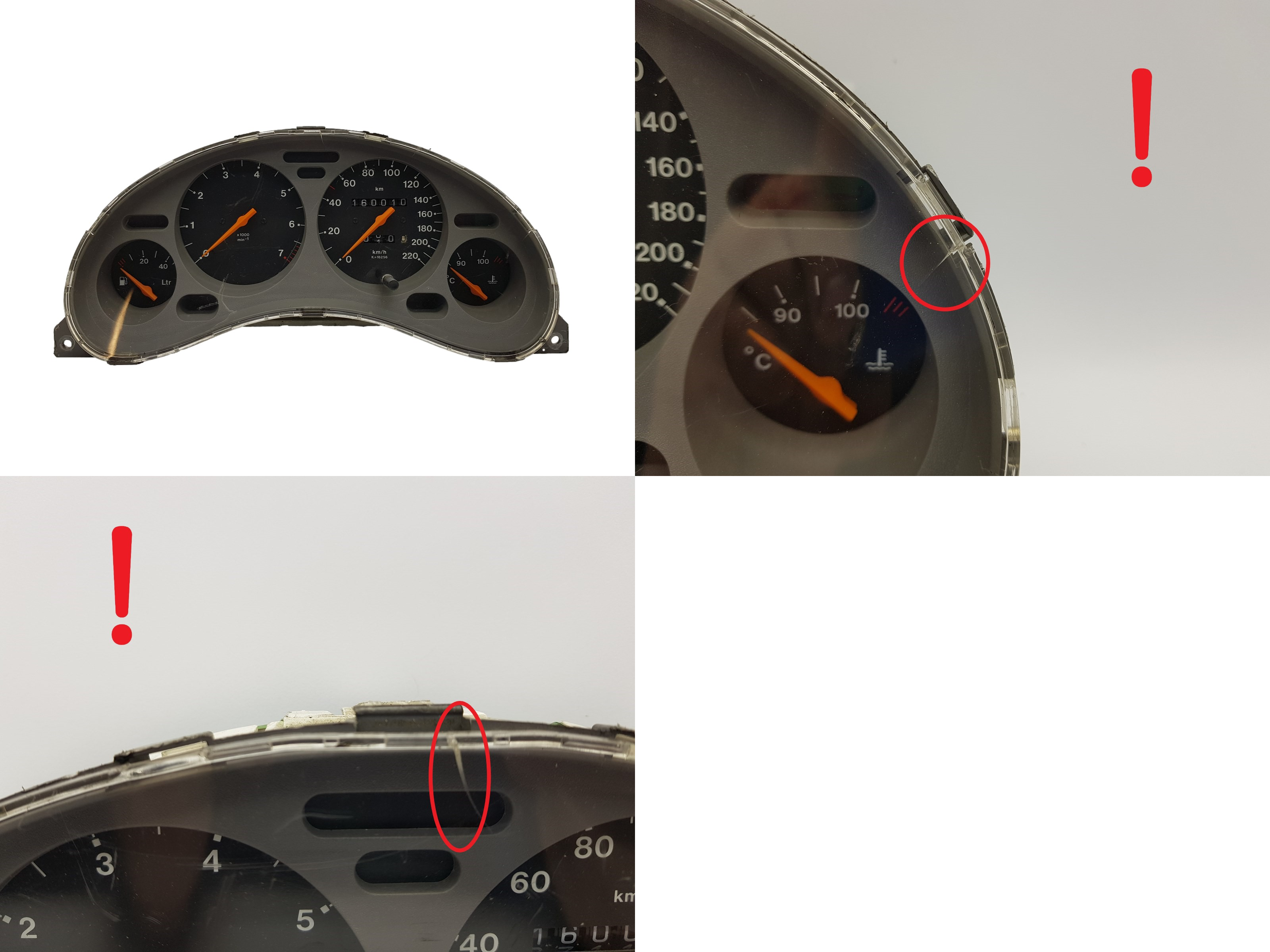 Tachometer Opel Corsa 90534403 81117906 2009 main product photo