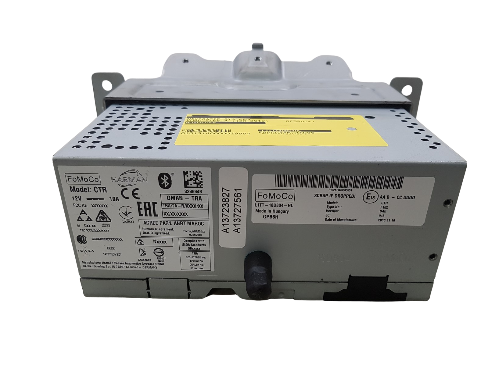 Autorádio Navi Ford Fiesta 7 L1TT-18D804-HL CTR main product photo