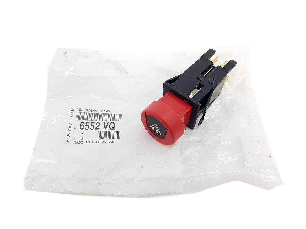 Spínač Výstražných Svetiel Nový Originál 6552VQ 6552.VQ Peugeot Citroen main product photo