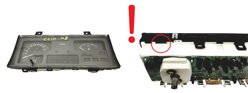 Tachometer Renault Clio 1 R53V187 48299 main product photo