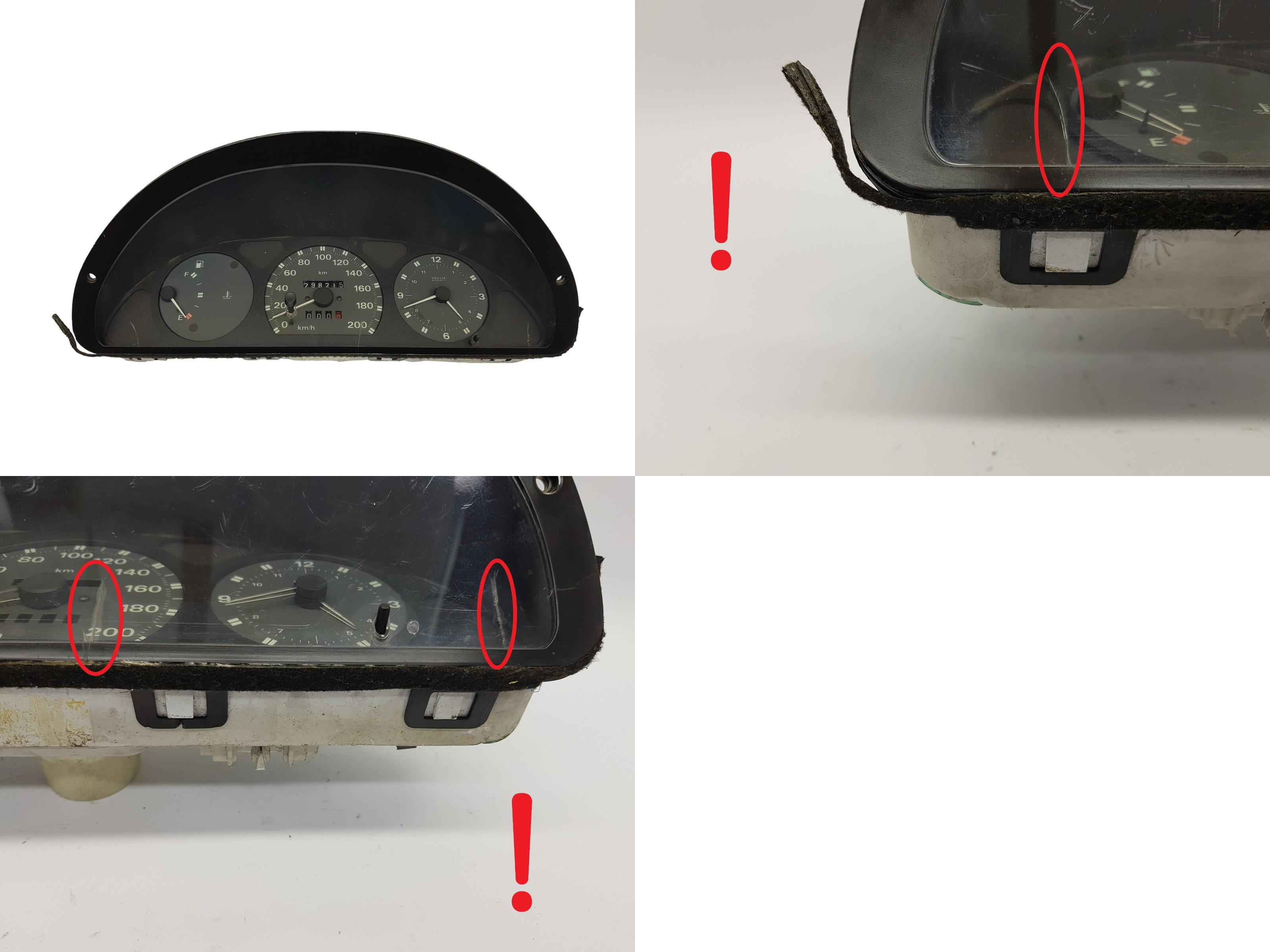 Tachometer Fiat Punto 606219001 6062190030 2594 main product photo